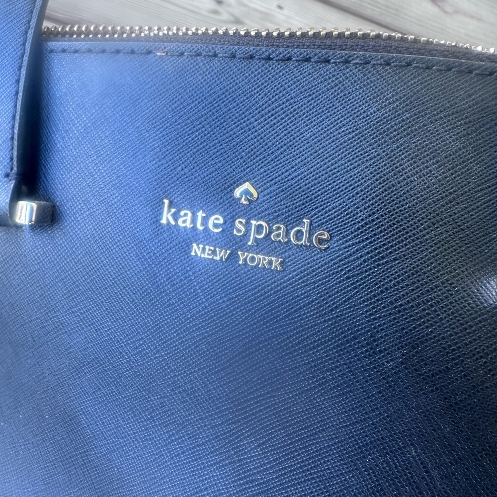 Kate Spade NY Patterson Dr black full zip satchel - Picture 12 of 14
